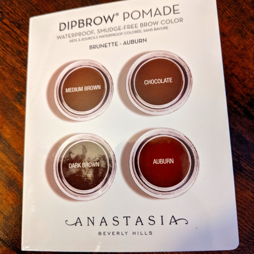 Anastasia Dipbrow Pomade Sample, brunette-auburn